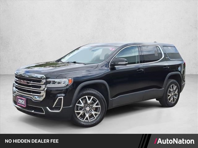 Black (Ebony Twilight Metallic) 2023 GMC Acadia SUV / Crossover Four-Wheel Drive 9-Speed Automatic