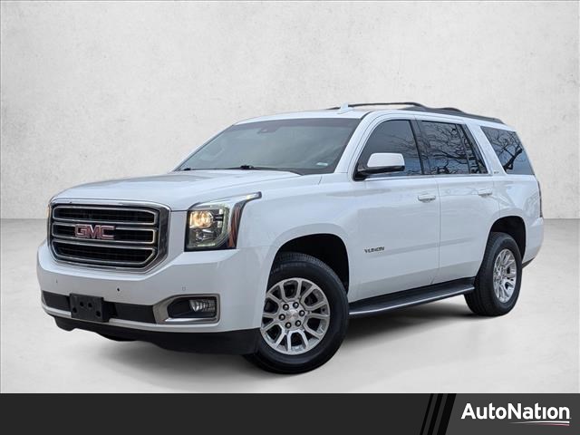 Summit White 2018 GMC Yukon SLT 4WD SUV / Crossover Four-Wheel Drive 6-Speed Automatic