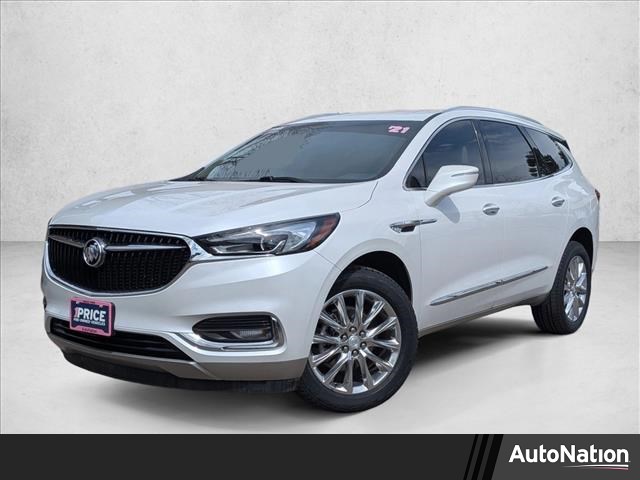 White Frost Tricoat 2021 Buick Enclave Essence AWD SUV / Crossover Four-Wheel Drive 9-Speed Automatic