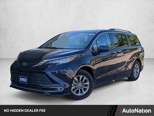 Blueprint 2022 Toyota Sienna XLE 7-Passenger AWD Minivan All-Wheel Drive Automatic