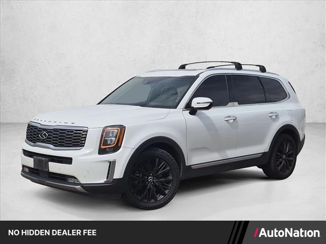 Snow White Pearl 2020 Kia Telluride SUV / Crossover All-Wheel Drive Automatic