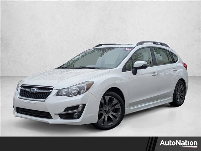 Crystal White Pearl 2016 Subaru Impreza 2.0i Sport Limited Hatchback AWD Hatchback All-Wheel Drive Automatic