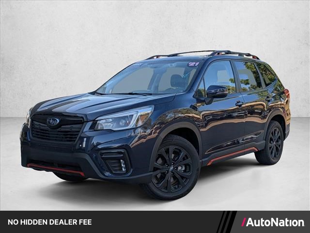 Dark Blue Pearl 2021 Subaru Forester SUV / Crossover All-Wheel Drive Automatic