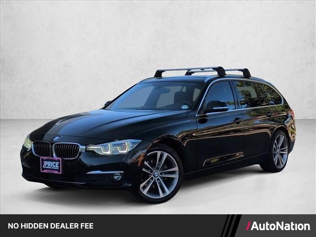 Black 2018 BMW 3 Series 328d xDrive Wagon AWD Wagon All-Wheel Drive Automatic