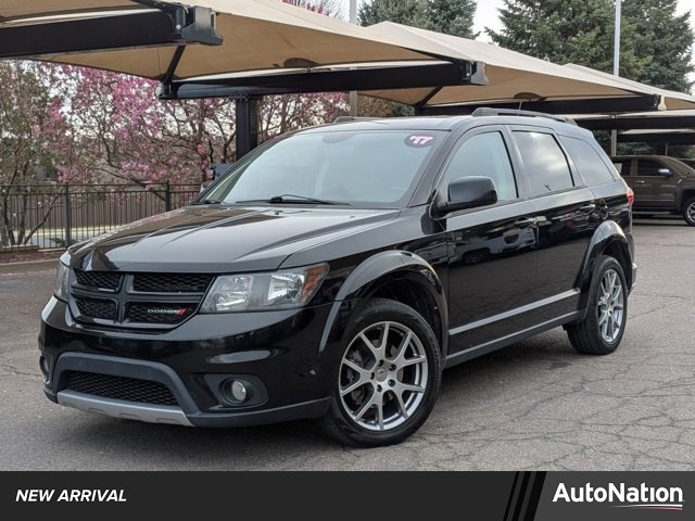 Pitch Black Clearcoat 2017 Dodge Journey GT AWD SUV / Crossover All-Wheel Drive 6-Speed Automatic