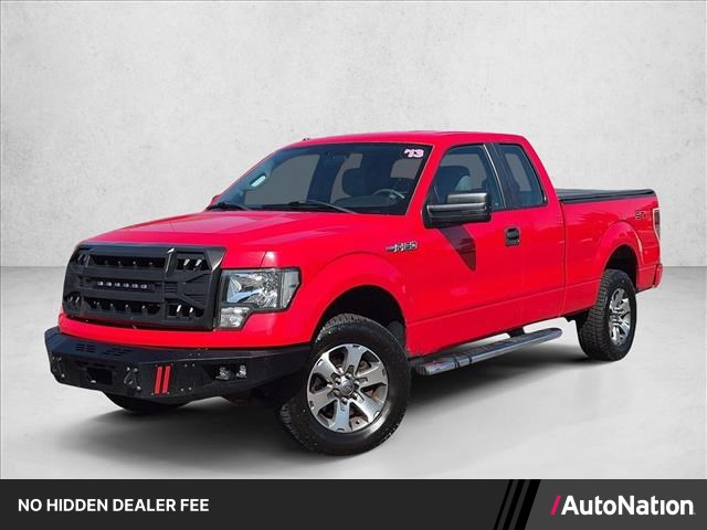Race Red 2013 Ford F-150 Pickup Truck Four-Wheel Drive 6-Speed Automatic