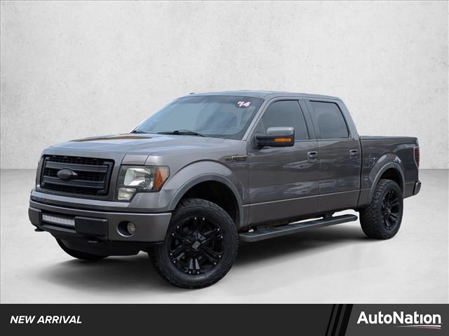 Sterling Gray Metallic 2014 Ford F-150 FX4 SuperCrew 4WD Pickup Truck Four-Wheel Drive 6-Speed Automatic