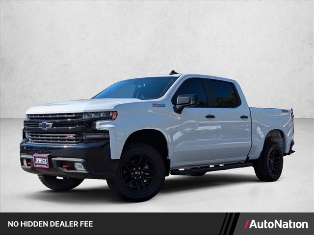 Summit White 2021 Chevrolet Silverado 1500 Pickup Truck Four-Wheel Drive Automatic