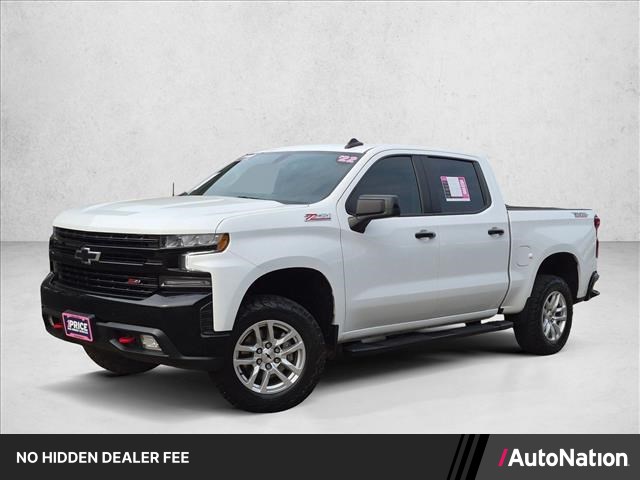 Summit White 2022 Chevrolet Silverado 1500 Pickup Truck Four-Wheel Drive Automatic