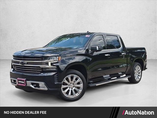 Mosaic Black Metallic 2021 Chevrolet Silverado 1500 Pickup Truck Four-Wheel Drive Automatic