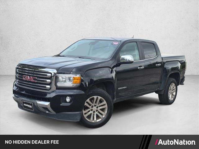 Onyx Black 2016 GMC Canyon Pickup Truck Four-Wheel Drive 6-Speed Automatic