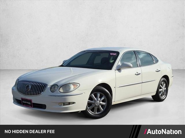 White Opal 2009 Buick LaCrosse Sedan Front-Wheel Drive 4-Speed Automatic