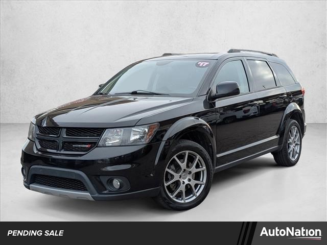 Pitch Black Clearcoat 2017 Dodge Journey GT AWD SUV / Crossover All-Wheel Drive 6-Speed Automatic