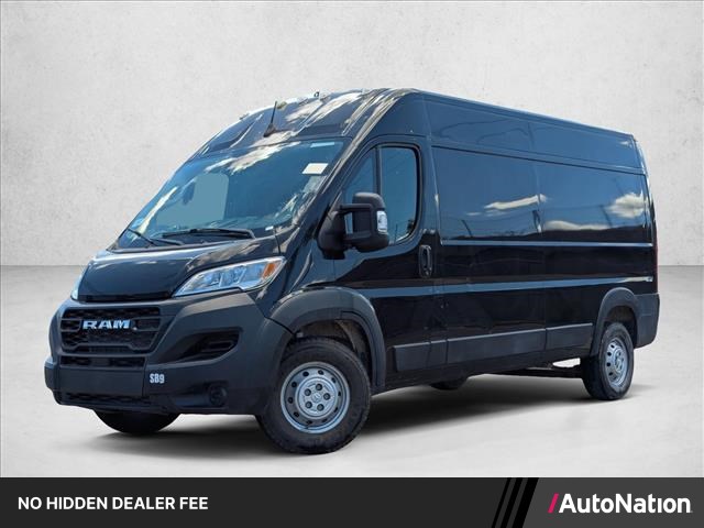 Black Clearcoat 2023 RAM ProMaster Van Front-Wheel Drive 9-Speed Automatic