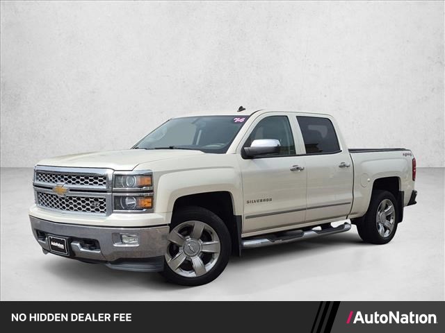 White Diamond Tricoat 2014 Chevrolet Silverado 1500 Pickup Truck Four-Wheel Drive 6-Speed Automatic