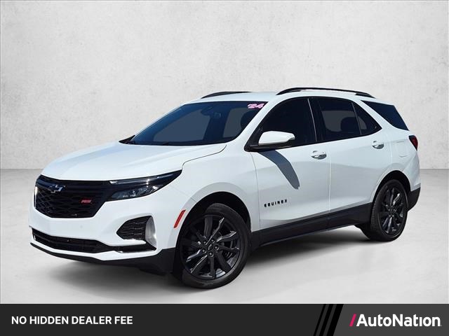 Summit White 2024 Chevrolet Equinox SUV / Crossover Four-Wheel Drive 6-Speed Automatic