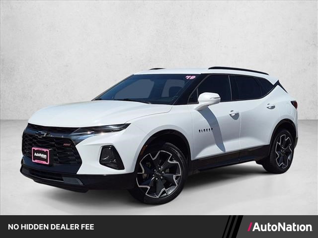 Summit White 2019 Chevrolet Blazer SUV / Crossover Front-Wheel Drive 9-Speed Automatic