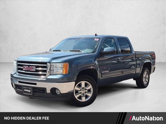 Stealth Gray Metallic 2013 GMC Sierra 1500 Pickup Truck Four-Wheel Drive 6-Speed Automatic
