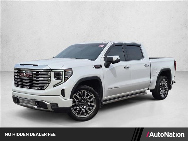 White 2023 GMC Sierra 1500 Pickup Truck Four-Wheel Drive Automatic