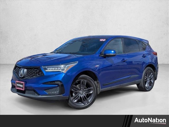Blue 2020 Acura RDX SH-AWD with A-Spec Package SUV / Crossover All-Wheel Drive Automatic
