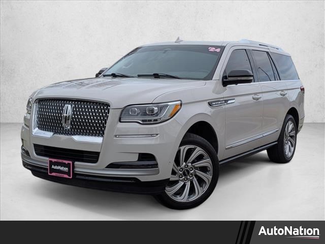 Ceramic Pearl Metallic Tri-Coat 2024 Lincoln Navigator Premiere 4WD SUV / Crossover Four-Wheel Drive Automatic