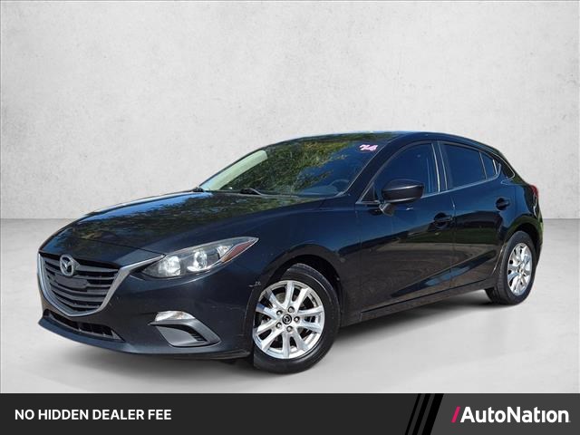 Jet Black Mica 2014 Mazda MAZDA3 Hatchback Front-Wheel Drive Automatic