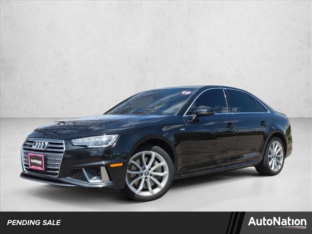 Brilliant Black 2019 Audi A4 quattro Premium Plus 45 TFSI Sedan All-Wheel Drive Automatic