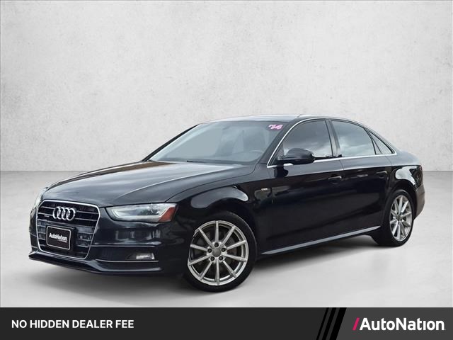 Phantom Black Pearl Effect 2014 Audi A4 Sedan All-Wheel Drive 8-Speed Automatic