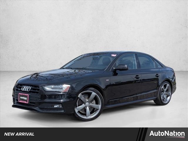 Black 2016 Audi A4 2.0T quattro Premium Plus AWD Sedan All-Wheel Drive 8-Speed Automatic