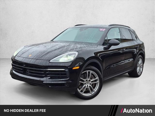 Black 2022 Porsche Cayenne SUV / Crossover All-Wheel Drive Automatic