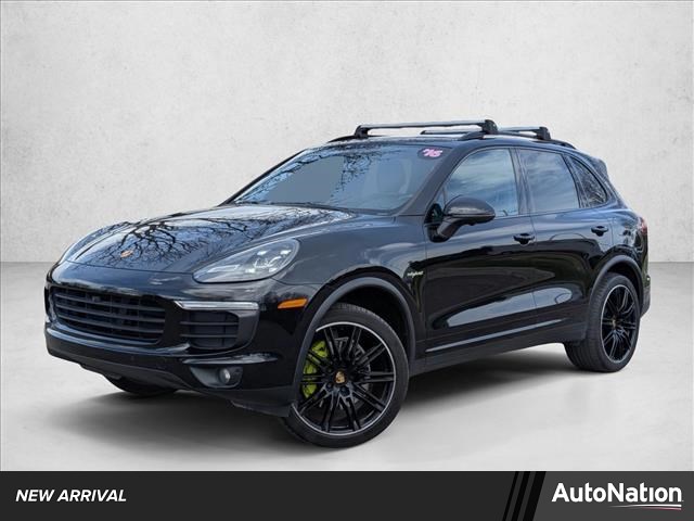 Black 2016 Porsche Cayenne S AWD SUV / Crossover All-Wheel Drive Automatic