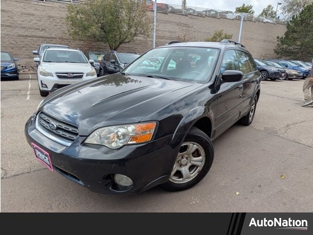 Obsidian Black Pearl 2007 Subaru Outback 2.5i Basic Wagon AWD Wagon All-Wheel Drive 4-Speed Automatic