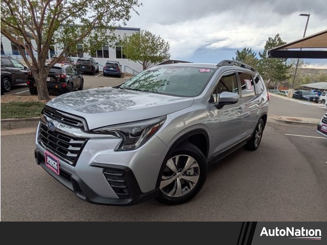 Ice Silver Metallic 2024 Subaru Ascent Premium 7-Passenger AWD SUV / Crossover All-Wheel Drive Automatic