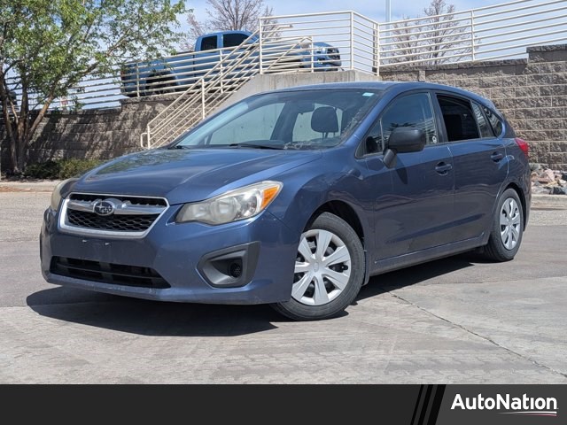Marine Blue Pearl 2012 Subaru Impreza 2.0i Hatchback Hatchback All-Wheel Drive Automatic