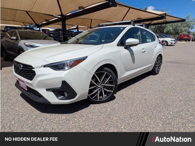Crystal White Pearl 2024 Subaru Impreza Sport AWD Wagon All-Wheel Drive Automatic