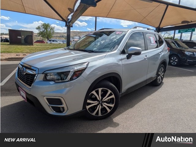 Ice Silver Metallic 2021 Subaru Forester Limited Crossover AWD SUV / Crossover All-Wheel Drive Automatic