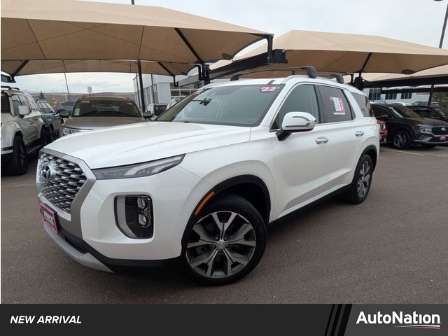 Hyper White 2022 Hyundai Palisade SEL AWD SUV / Crossover All-Wheel Drive Automatic