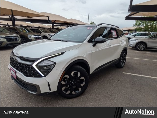 Snow White Pearl 2023 Kia Sportage Hybrid Plug-In X-Line AWD SUV / Crossover All-Wheel Drive Automatic