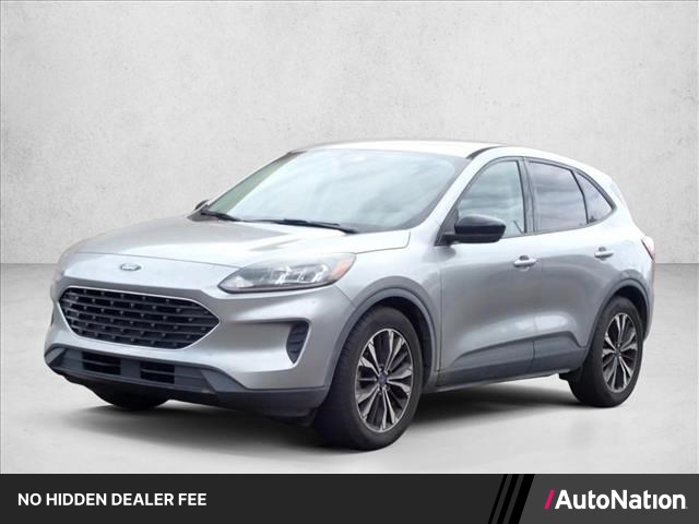 Iconic Silver Metallic 2022 Ford Escape SUV / Crossover Front-Wheel Drive 8-Speed Automatic