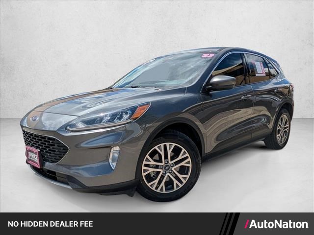 Carbonized Gray Metallic 2022 Ford Escape SEL AWD SUV / Crossover All-Wheel Drive 8-Speed Automatic