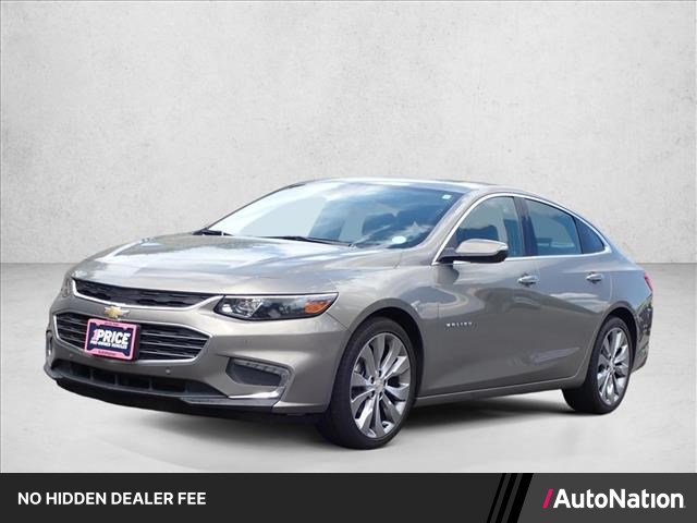 Pepperdust Metallic 2017 Chevrolet Malibu Sedan Front-Wheel Drive 9-Speed Automatic