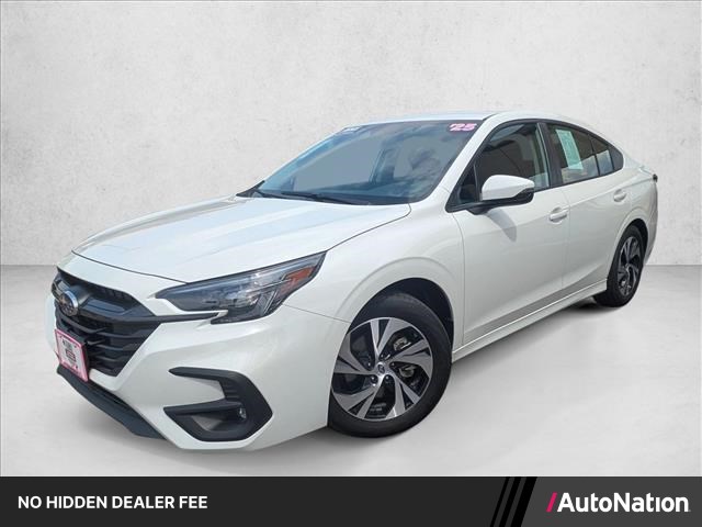 Crystal White Pearl 2025 Subaru Legacy Sedan All-Wheel Drive Automatic