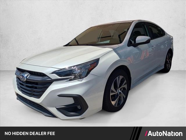 Crystal White Pearl 2025 Subaru Legacy Sedan All-Wheel Drive Automatic