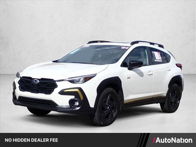 Crystal White Pearl 2024 Subaru Crosstrek SUV / Crossover All-Wheel Drive Automatic