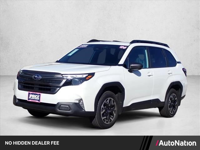 Crystal White Pear 2026 Subaru Forester SUV / Crossover All-Wheel Drive Continuously Variable Transmission