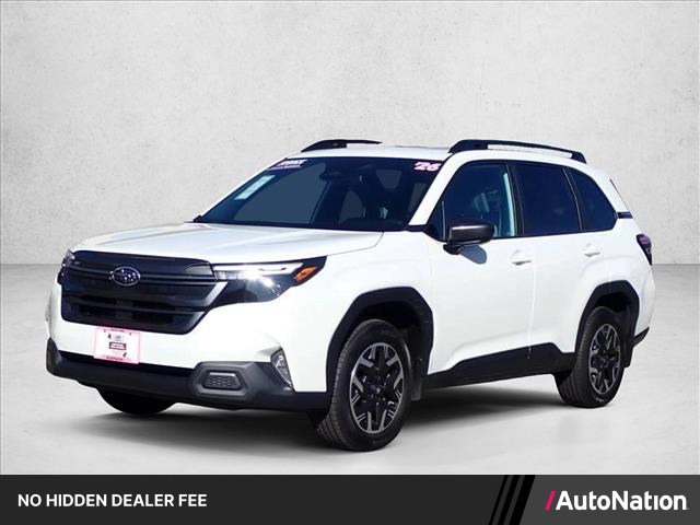 Crystal White Pearl 2026 Subaru Forester SUV / Crossover All-Wheel Drive Continuously Variable Transmission