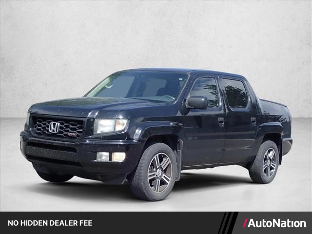 Crystal Black Pearl 2012 Honda Ridgeline Pickup Truck Four-Wheel Drive 5-Speed Automatic