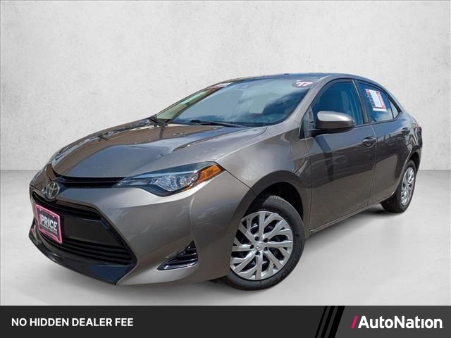 Falcon Gray Metallic 2017 Toyota Corolla LE Sedan Front-Wheel Drive Automatic