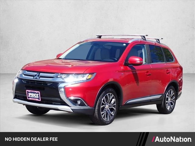 Rally Red Metallic 2018 Mitsubishi Outlander SUV / Crossover All-Wheel Drive Automatic