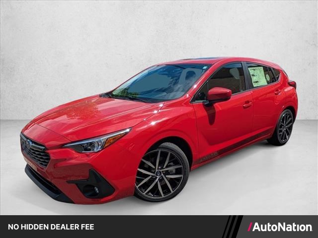 Pure Red 2026 Subaru Impreza Sport AWD Wagon All-Wheel Drive Automatic